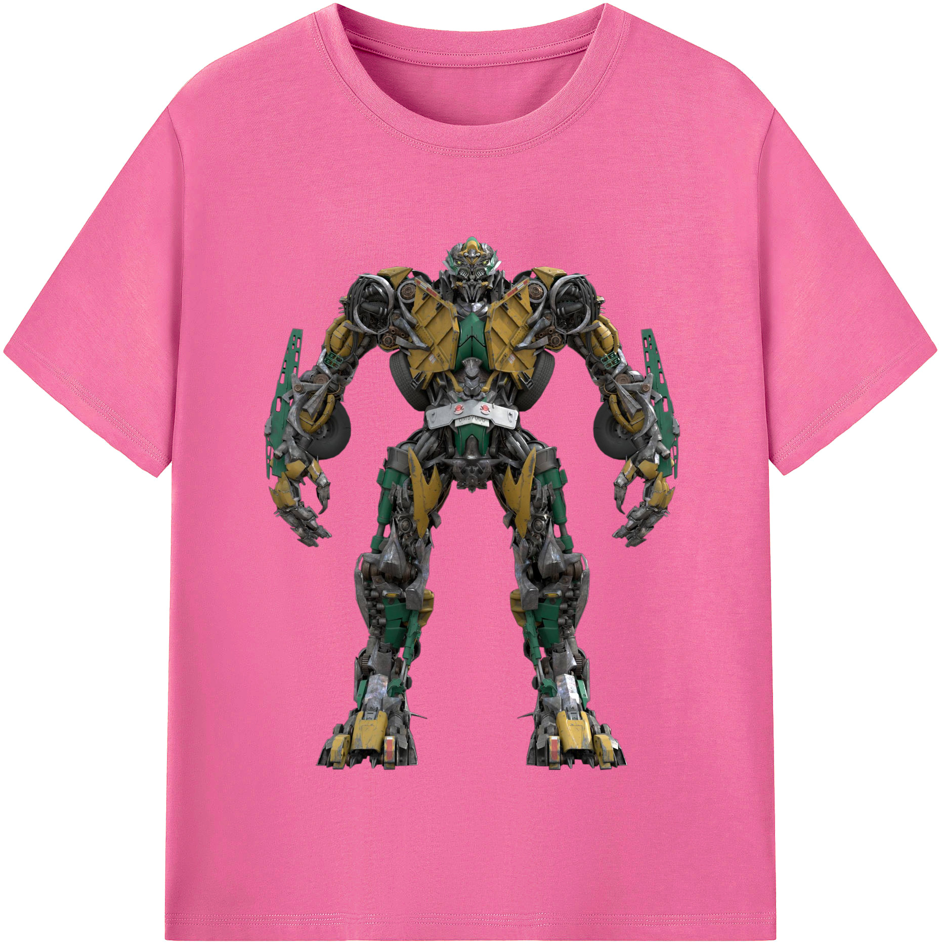 （画像用）  レディースカジュアルプリントTシャツ（綿100％）
